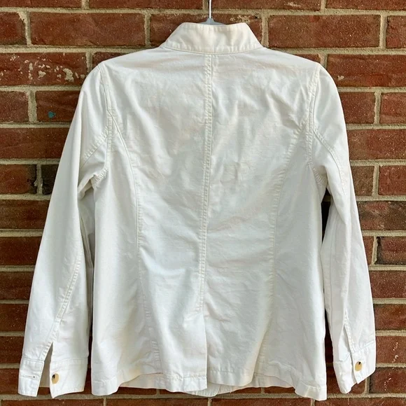 White Utility Jacket Talbots - Picture 7 of 8
